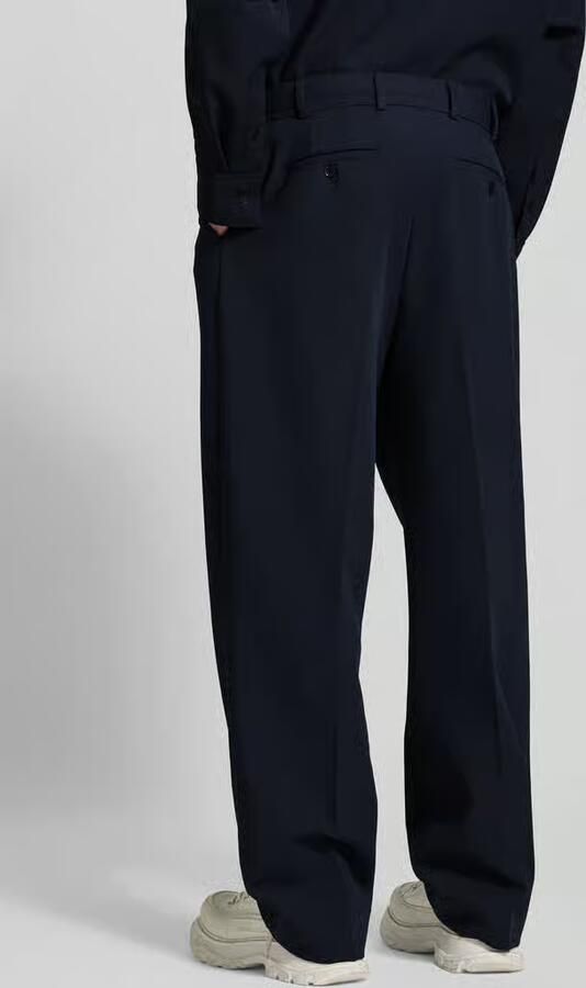 SEIDENSTICKER STUDIO Regular Fit pantalon met bandplooien - Foto 3