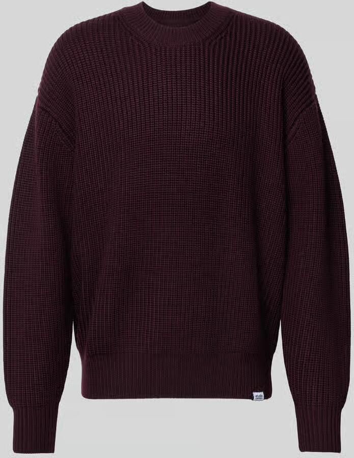SEIDENSTICKER STUDIO Relaxed fit pullover van pure wol