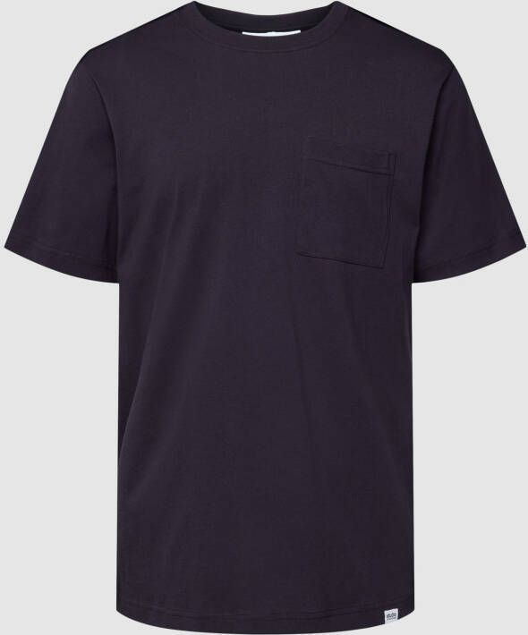Seidensticker Studio T-shirt met labeldetail