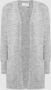 SELECTED FEMME Dames Truien & Vesten Lulu New Ls Knit Long Cardigan B Lichtgrijs - Thumbnail 1