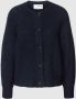 Selected Femme Gebreid jack met knoopsluiting model 'LULU' - Thumbnail 1
