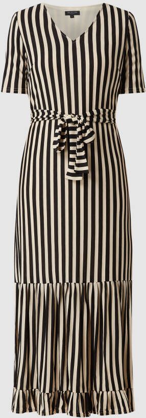 Selected Femme Jurk met streepmotief model 'Sabine'