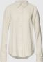 Selected Femme Regular fit blouse van een mix van viscose en linnen model 'VIVA' - Thumbnail 2
