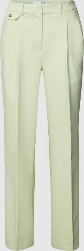 Selected Femme Pantalon met gestileerde strookzakken aan de achterkant