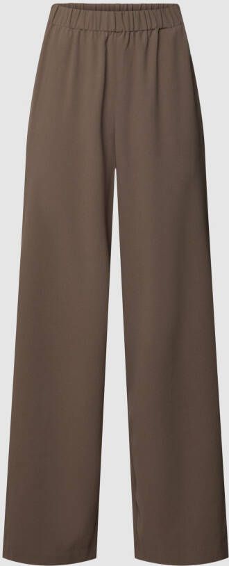 Selected Femme Relaxed fit stoffen broek met paspelzak aan de achterkant model 'TINNI'