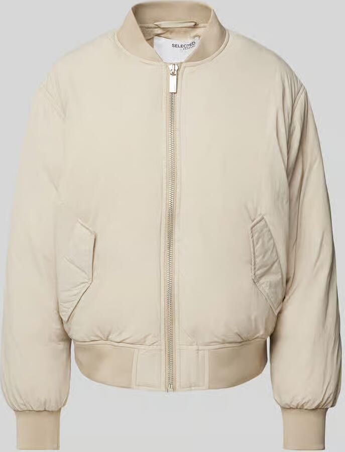 Selected Femme Bomberjack met klepzakken model 'EMMA'