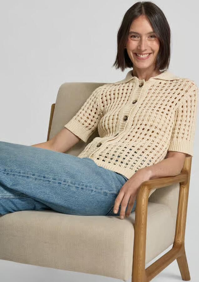 Selected Femme Cardigan met 1 2-mouwen model 'ELLEN' - Foto 2