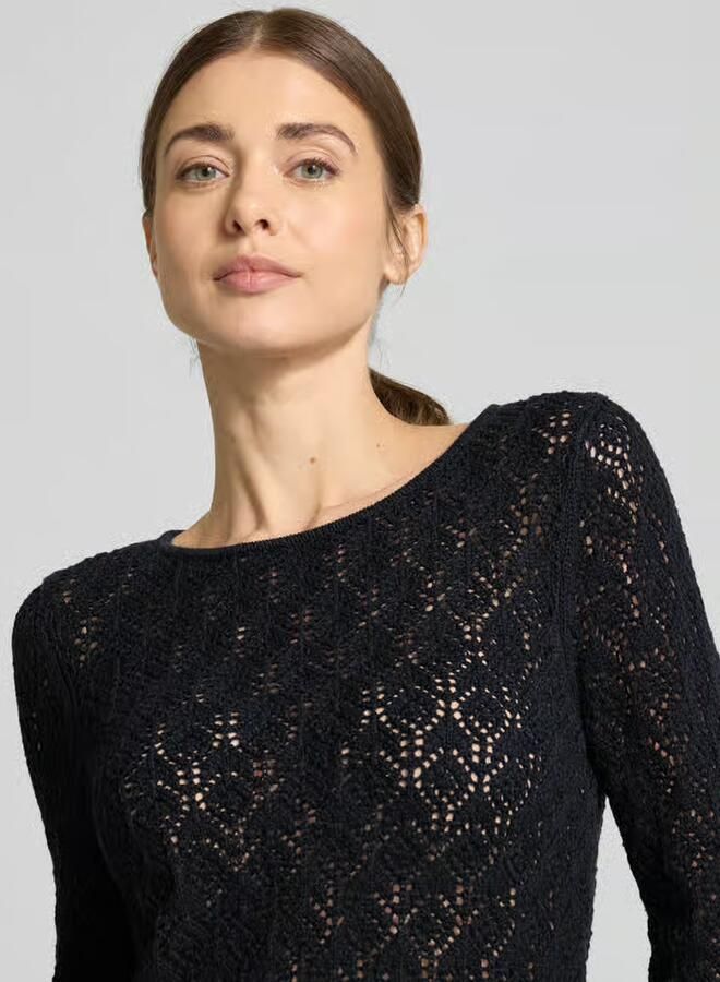 Selected Femme Gebreide pullover met ronde hals model 'NIVA' - Foto 2