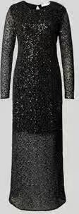 Selected Femme Maxi-jurk met pailletten model 'NOEL' - Foto 3