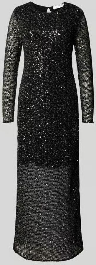 Selected Femme Maxi-jurk met pailletten model 'NOEL' - Foto 2
