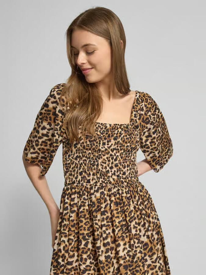 SELECTED WOMEN Dames Jurken Slfdora Ss Ankle Dress Zwart - Foto 7