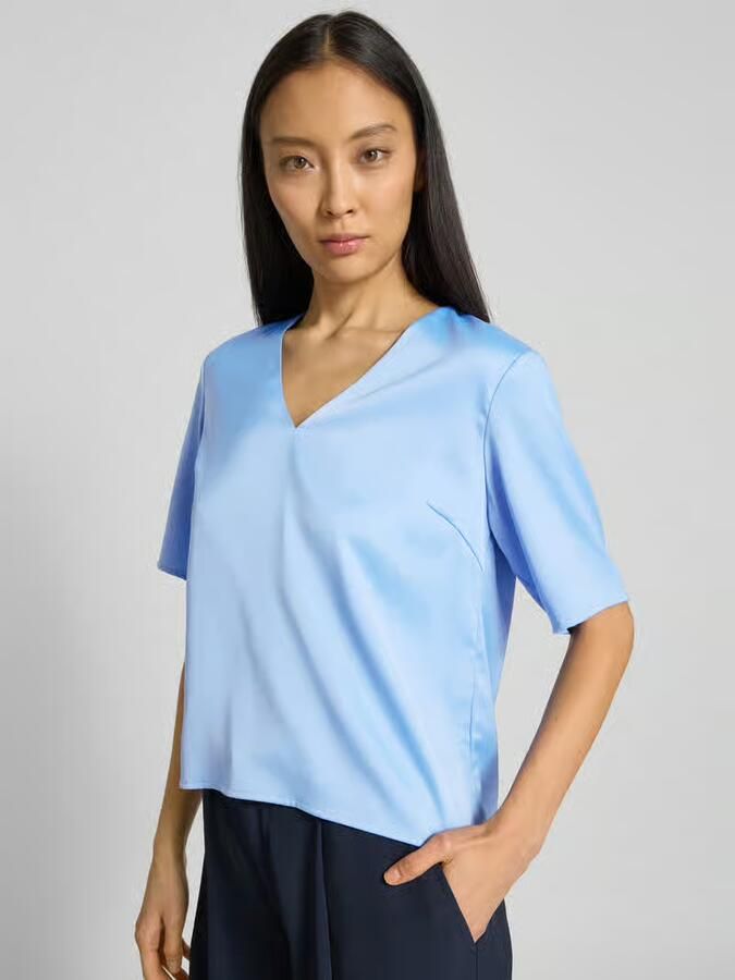 Selected Femme Regular fit blouseshirt met V-hals model 'LENA' - Foto 2