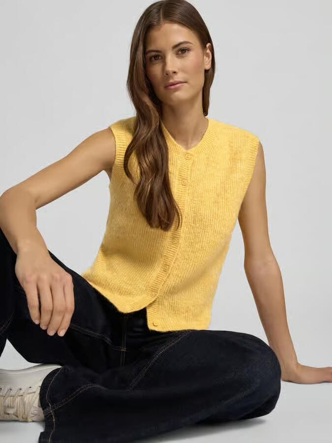 Selected Femme Regular fit gebreid jack van wolmix - Foto 2