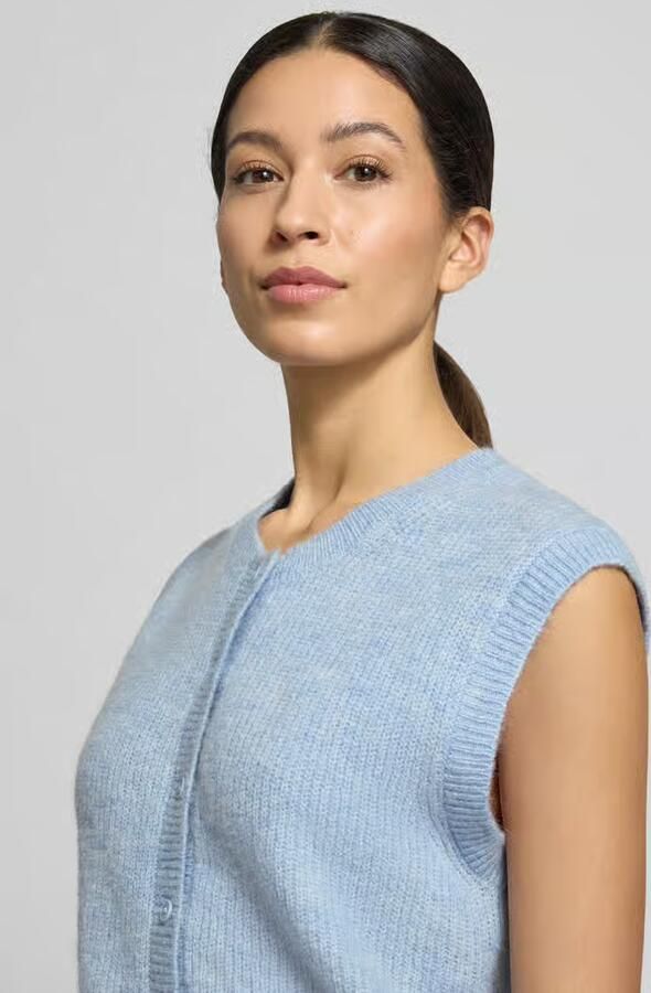 Selected Femme Regular fit gebreid jack van wolmix - Foto 2