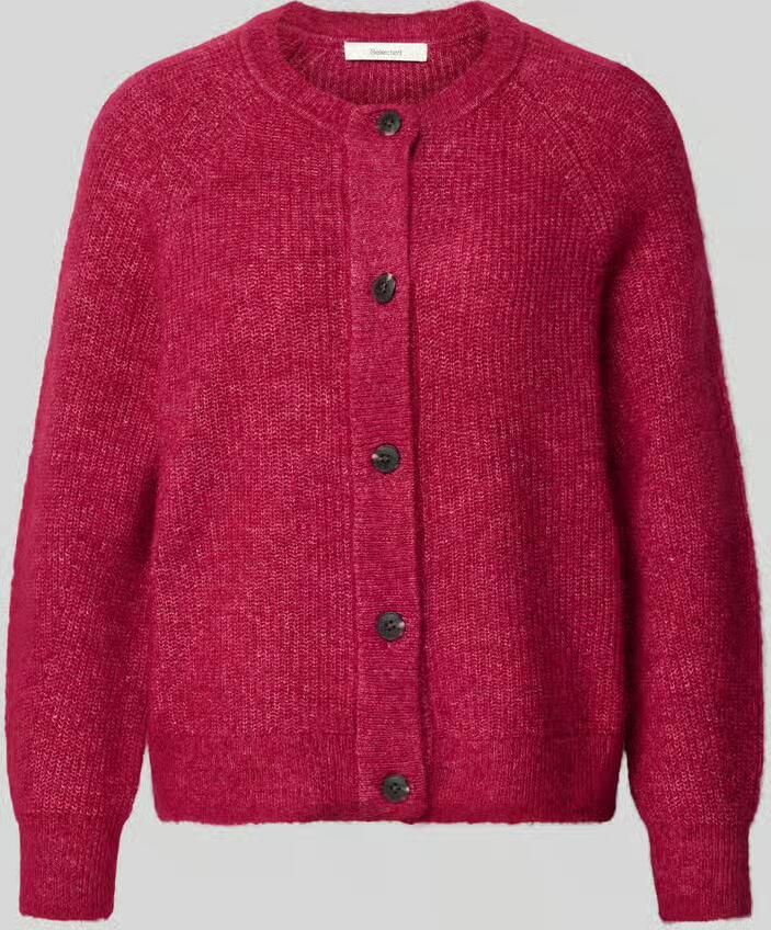 Selected Femme Regular fit gebreid jack van wolmix met alpaca model 'LULU'