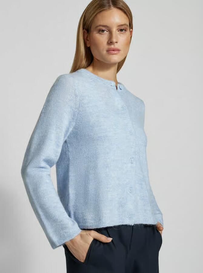 Selected Femme Regular fit sweatjack van wolmix met alpaca model 'LULU NEW' - Foto 2