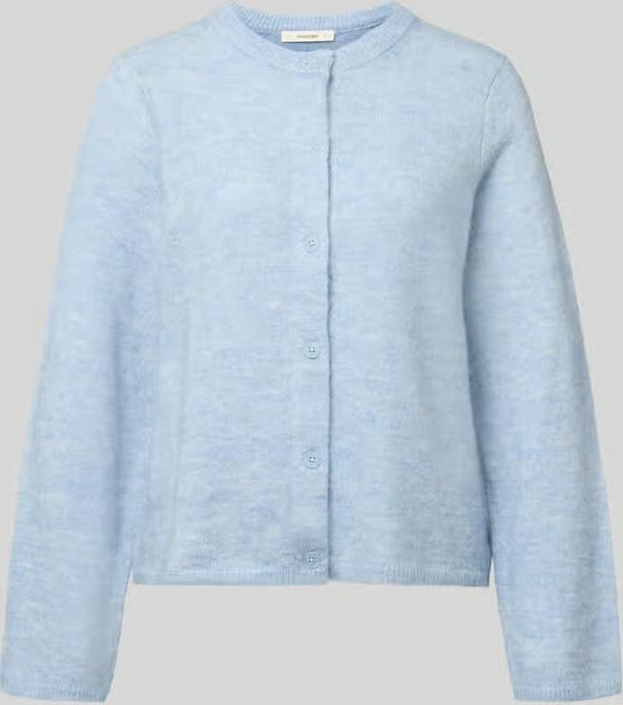 Selected Femme Regular fit sweatjack van wolmix met alpaca model 'LULU NEW'