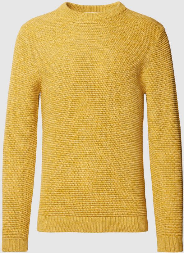 Selected Homme Gebreide pullover met structuurmotief