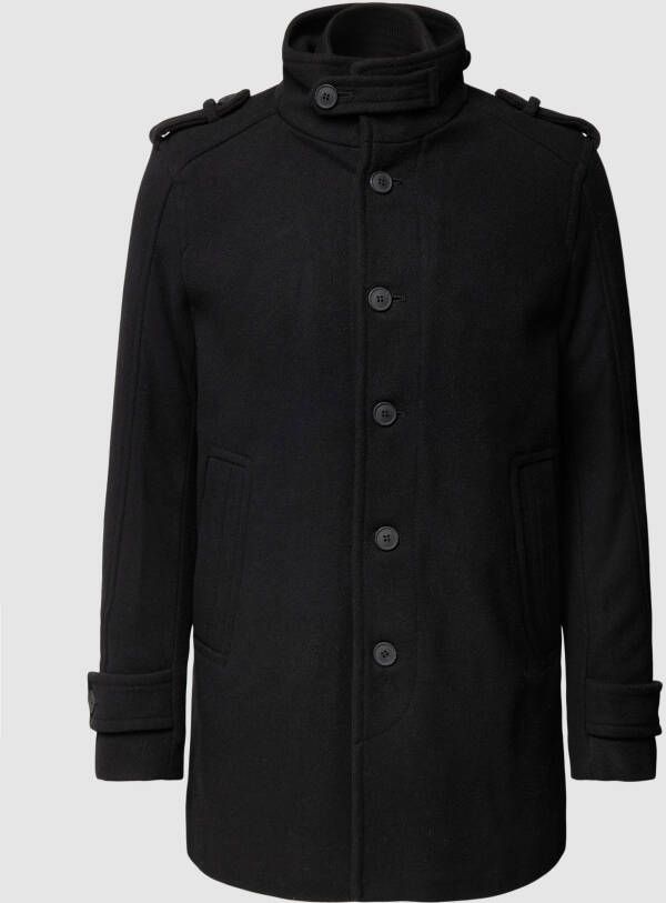 Selected Homme Lange jas met structuurmotief model 'Noah' - Foto 2