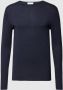 Selected Homme Basis Crewneck Sweatshirts en Hoodies Blue Heren - Thumbnail 1