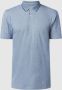 SELECTED HOMME Heren Polo's & T-shirts Slhleroy Coolmax Ss Polo B Noo Lichtblauw - Thumbnail 2