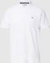 SELECTED HOMME regular fit polo SLHDANTE met logo wit - Thumbnail 3