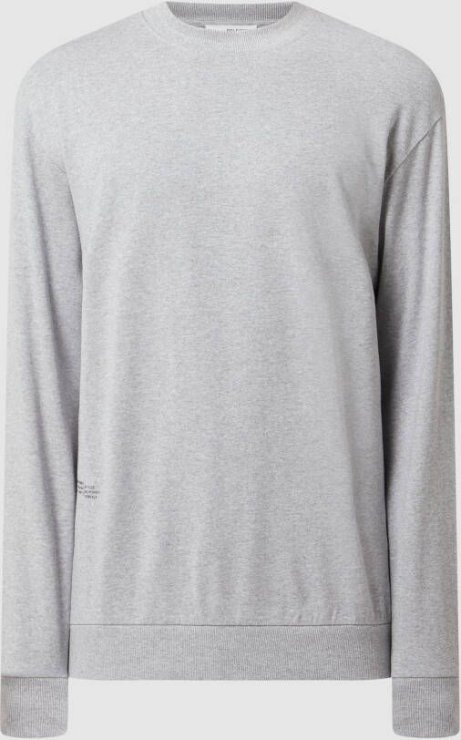 Selected Homme Relaxed fit sweatshirt met prints model 'Aaren'