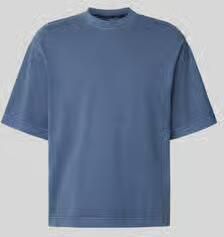 SELECTED MEN Heren Polo's & T-shirts Slhboxycory Ss O-neck Tee Blauw - Foto 5
