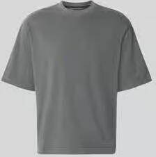 Selected boxy fit t-shirt van pure katoen model 'CORY'