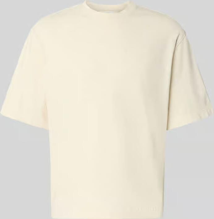 Selected boxy fit t-shirt van pure katoen model 'CORY'