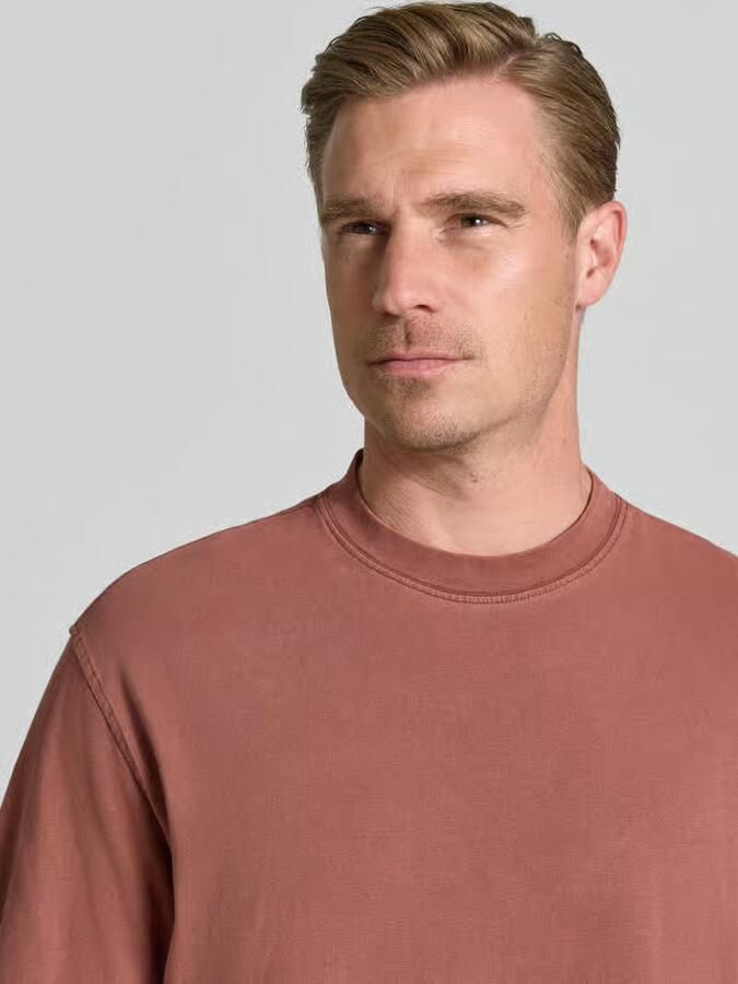 Selected boxy fit t-shirt van pure katoen model 'CORY' - Foto 2