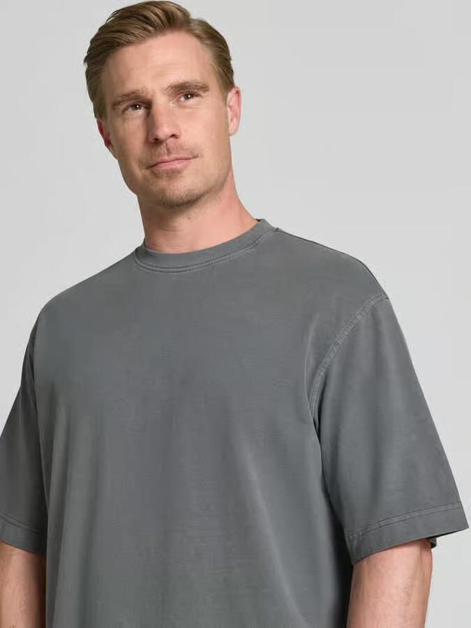 Selected boxy fit t-shirt van pure katoen model 'CORY' - Foto 2