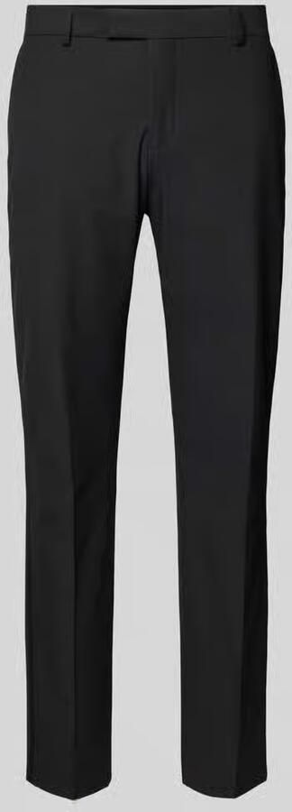 Selected Homme Zwarte elegante broek met verlengde riem Black Heren - Foto 3