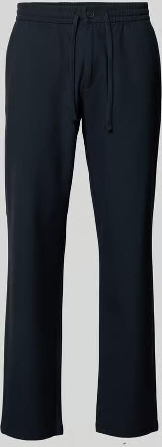Selected Homme broek met rechte pijpen met viscose model 'ROBERT' - Foto 1