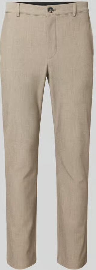 Selected Homme Robert Flex Slim Fit Broek Beige Heren