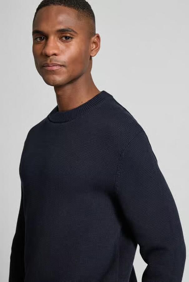 SELECTED HOMME Trui met ronde hals SLHDANE LS KNIT STRUCTURE CREW NECK NOOS - Foto 8