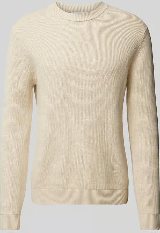 Selected Homme Regular fit gebreide pullover van puur katoen model 'DANE'