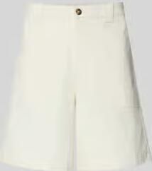 Selected Loose fit bermuda s van mix van biologisch katoen model 'HOTEL AMOUR'