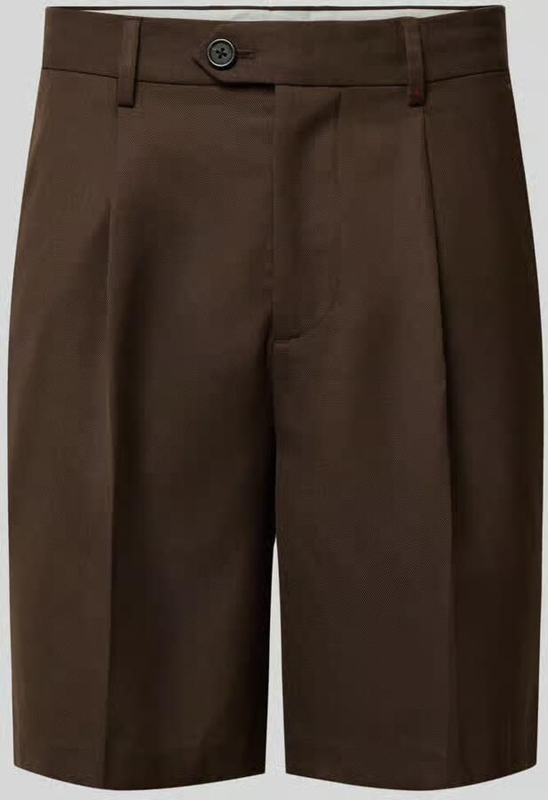 Selected Homme loose fit bermuda's met wol model 'OTTO' - Foto 2