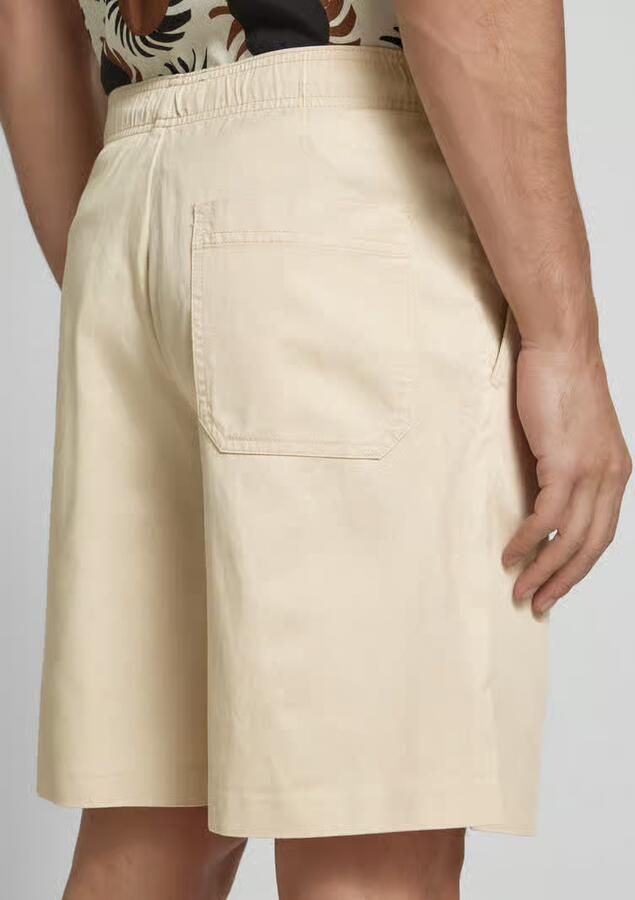 Selected Homme Loose fit korte broek met elastische band model 'THAIS SUMMER'