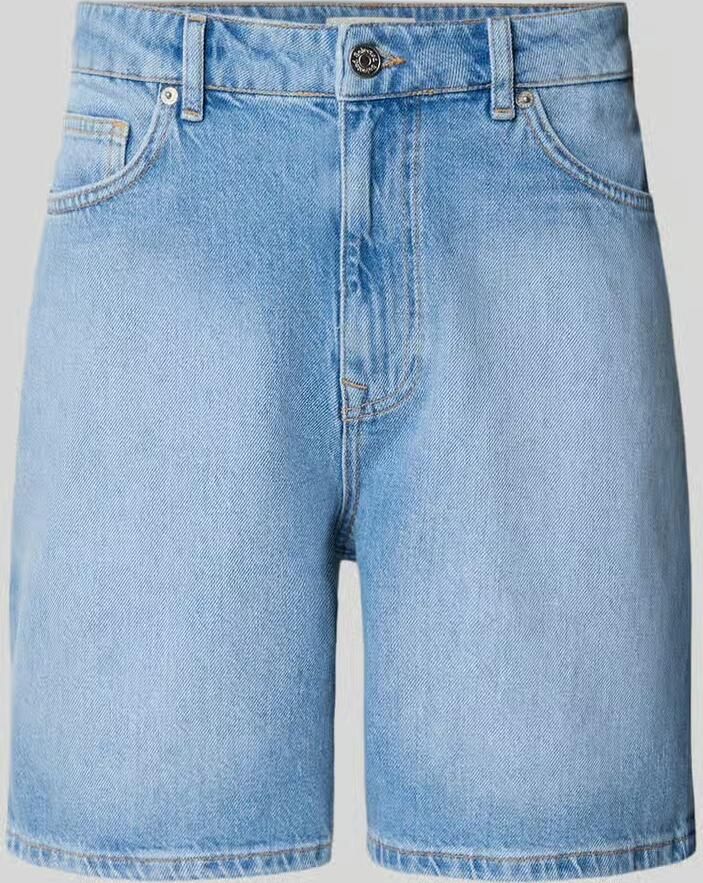 Selected Homme loose fit korte jeans van mix van katoen en lyocell model 'ALEX' - Foto 2