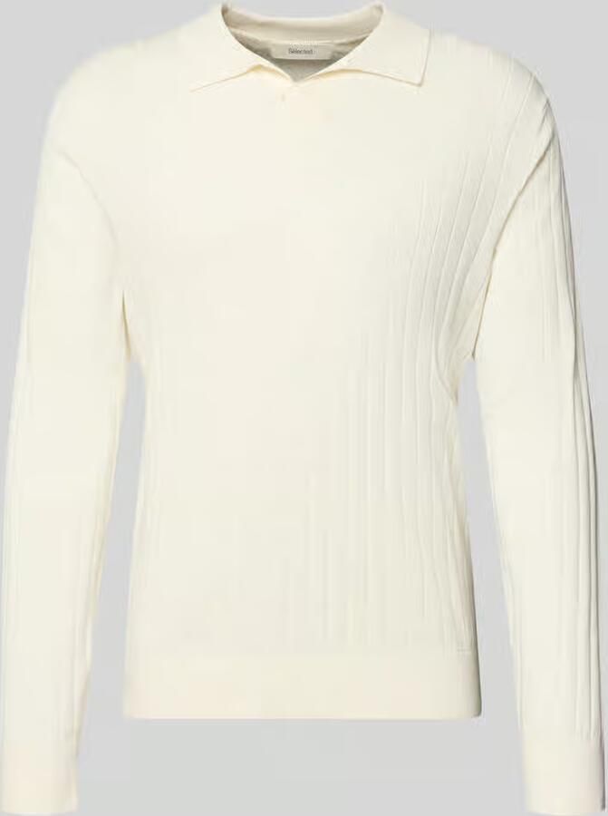 Selected Loose fit poloshirt van zuiver katoen model 'TORINO' - Foto 2