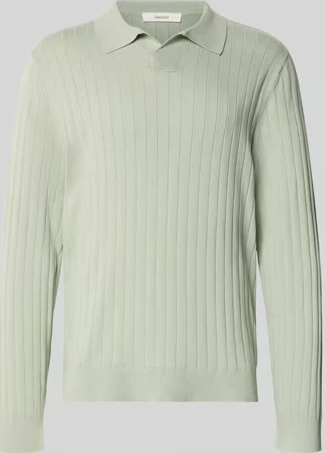 Selected Loose fit poloshirt van zuiver katoen model 'TORINO' - Foto 2