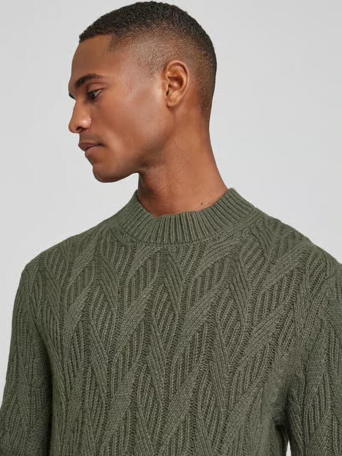 Selected Homme Oversized gebreide pullover met ribboorden model 'CARIS' - Foto 2