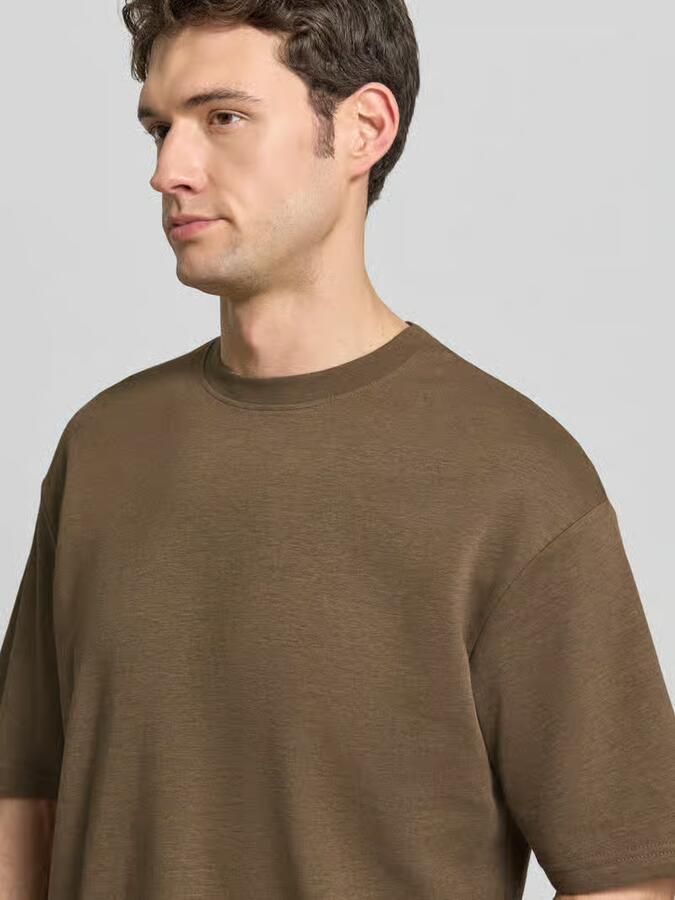 Selected Homme Oversized shirt van katoenmix model 'LOOSEOSCAR' - Foto 2
