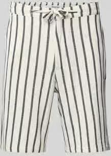 Selected Regular fit bermuda met structuurmotief model 'BRODY' - Foto 2