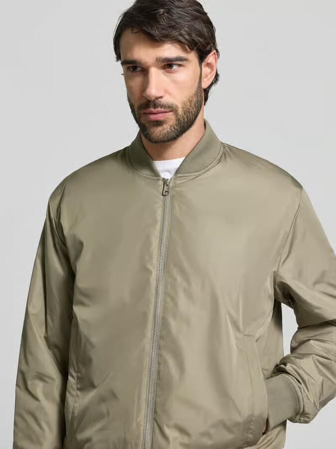 Selected Homme Regular fit bomberjack met tweewegsritssluiting model 'CHRIS' - Foto 2