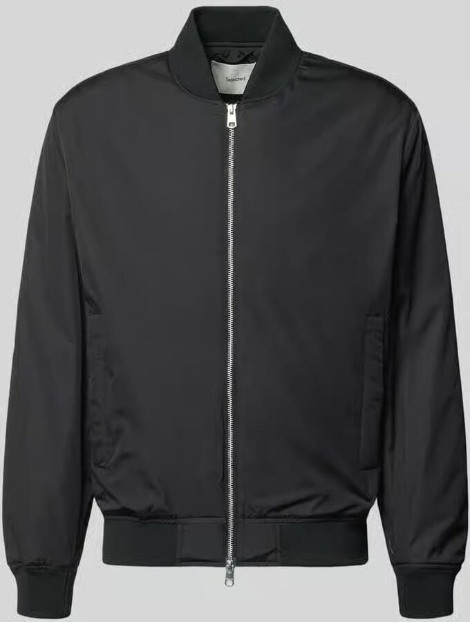 Selected Homme Regular fit bomberjack met tweewegsritssluiting model 'CHRIS'