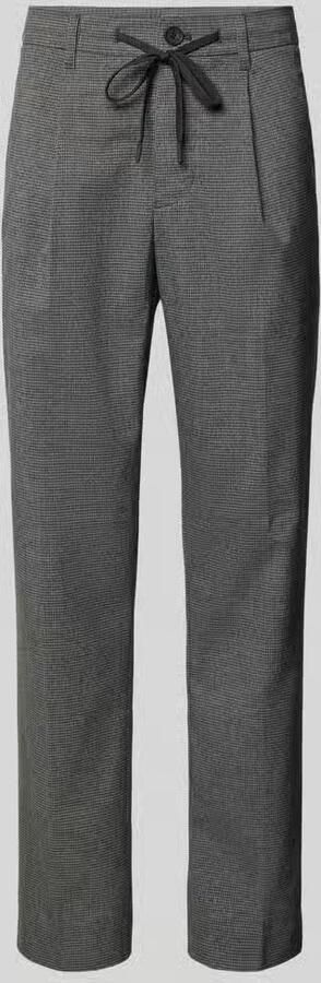 SELECTED HOMME Heren Broeken Slh190-reg Tapered Leroy Pleat Pans Donkergrijs - Foto 5