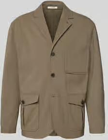Selected regular fit colbert met reverskraag model 'HALLS HYBRID'